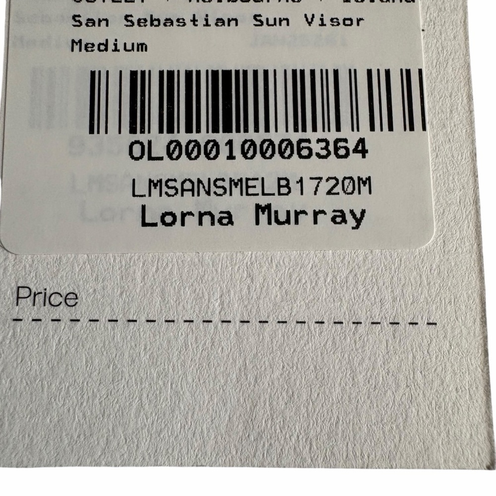 Lorna Murray San Sebastian Visor Hat UPF 50+ | Medium - Picture 8 of 8
